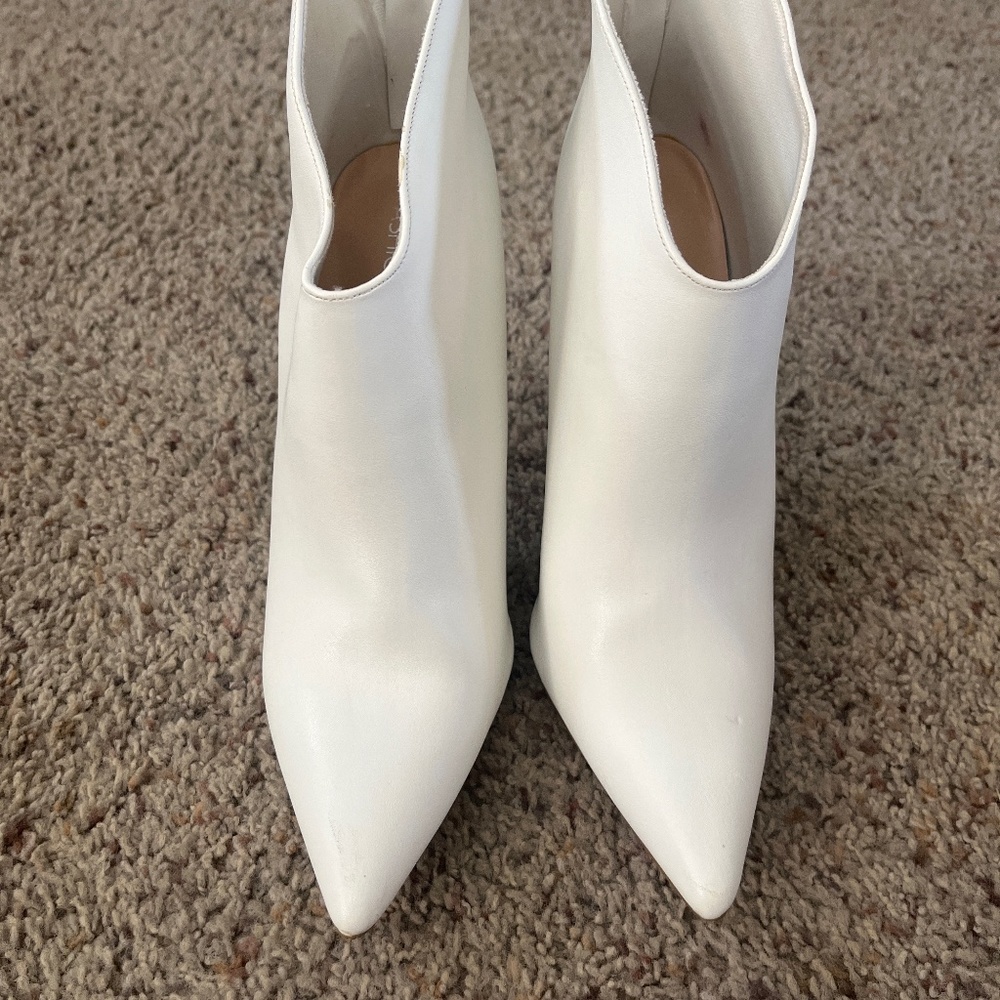 White Fashion Nova Boots